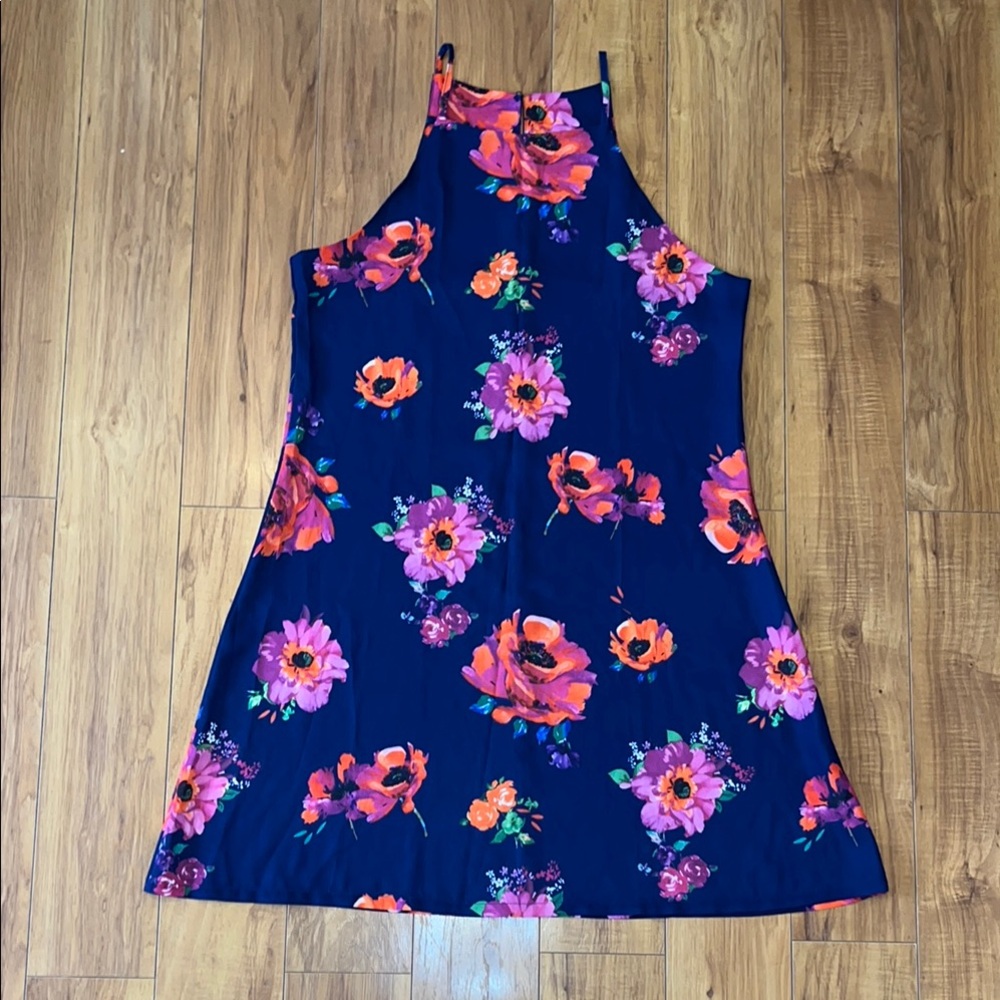 Floral Halter Dress